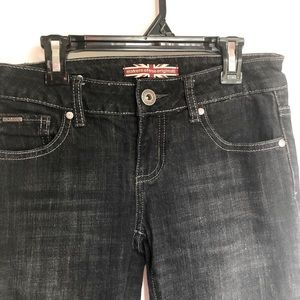 MAKERS OF TRUE ORIGINALS | GUC | Black Skinny Low Rise Jeans | 26